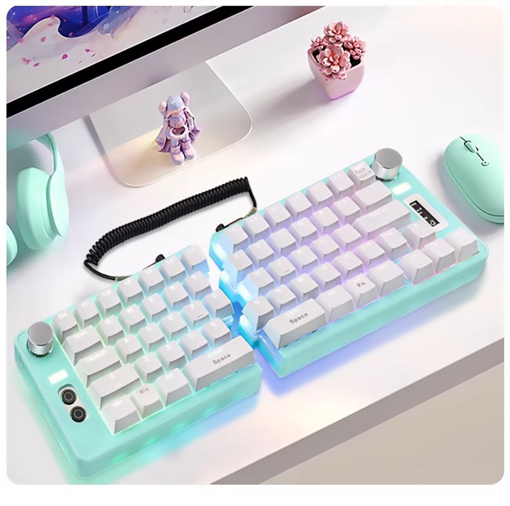Programmable Ergonomic Split K - Keyboard Gaming Mac reseña y precio