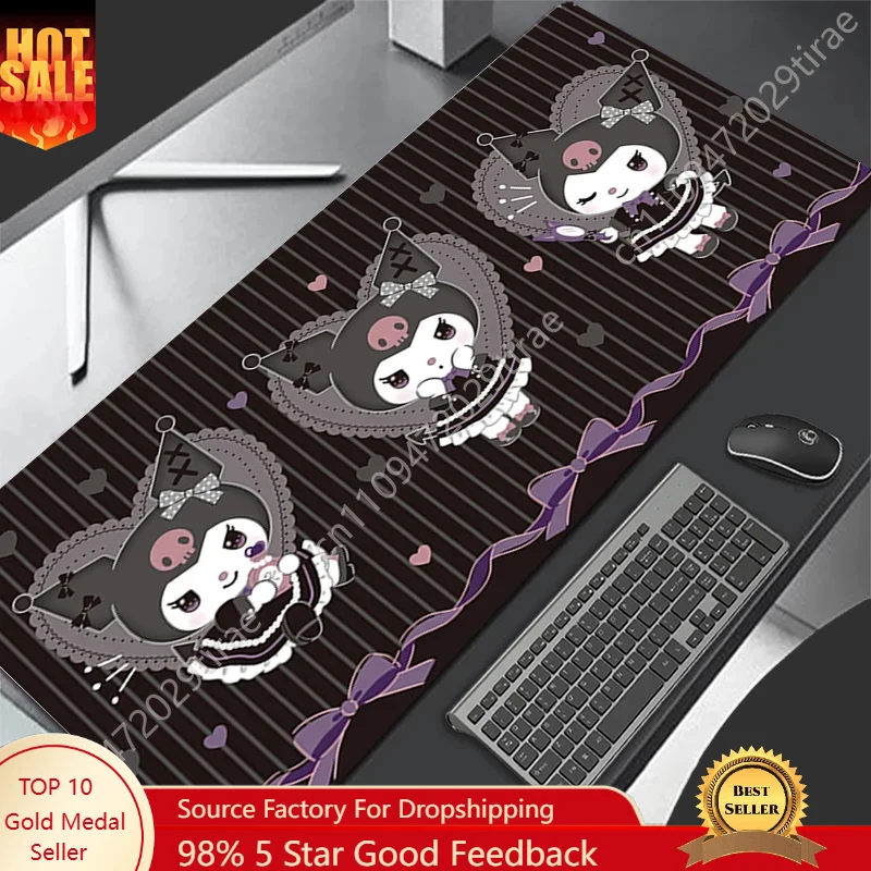 Kuromi Leather Mousepad Gaming - Gaming Keyboard Hand reseña y precio