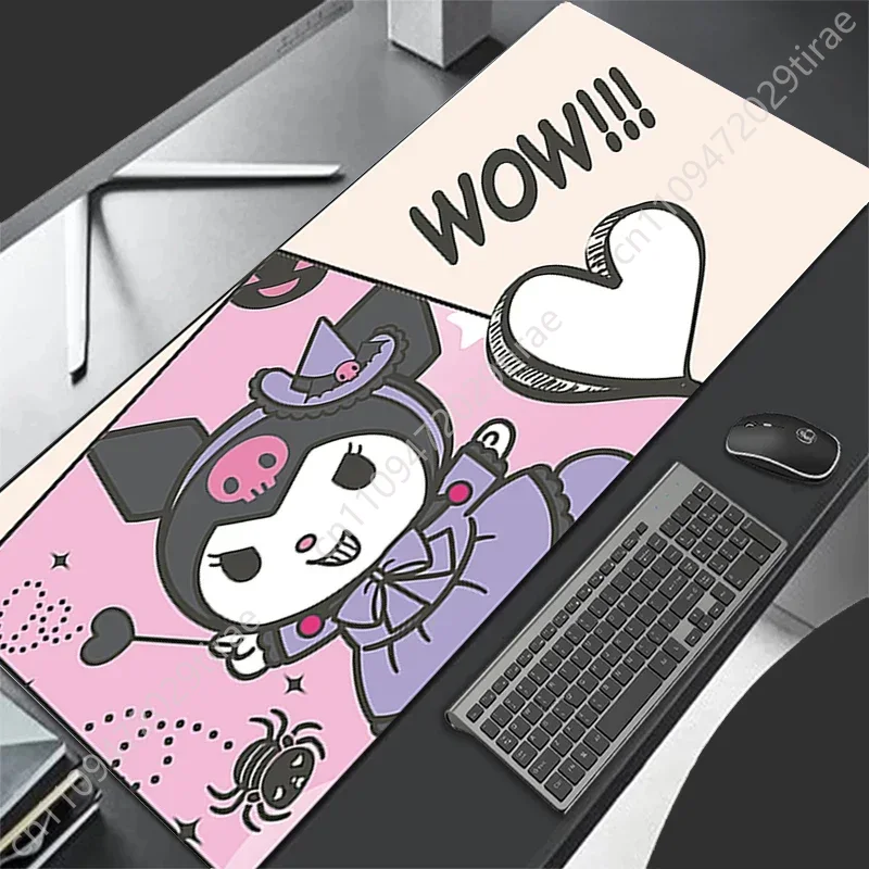 Kuromi Leather Mousepad Gaming - Gaming Keyboard Hand reseña y precio