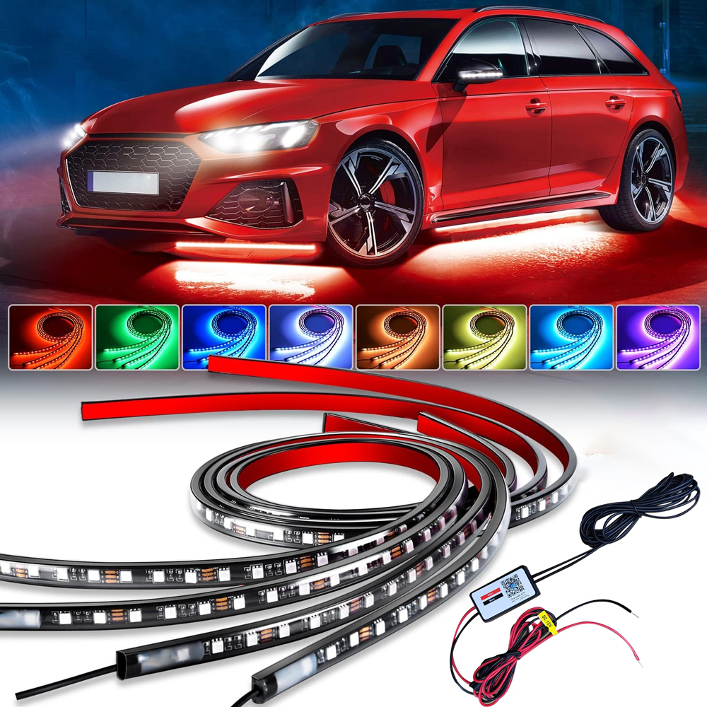 RGB Car Underglow Strip Lights - Rgb Underglow Strip reseña y precio