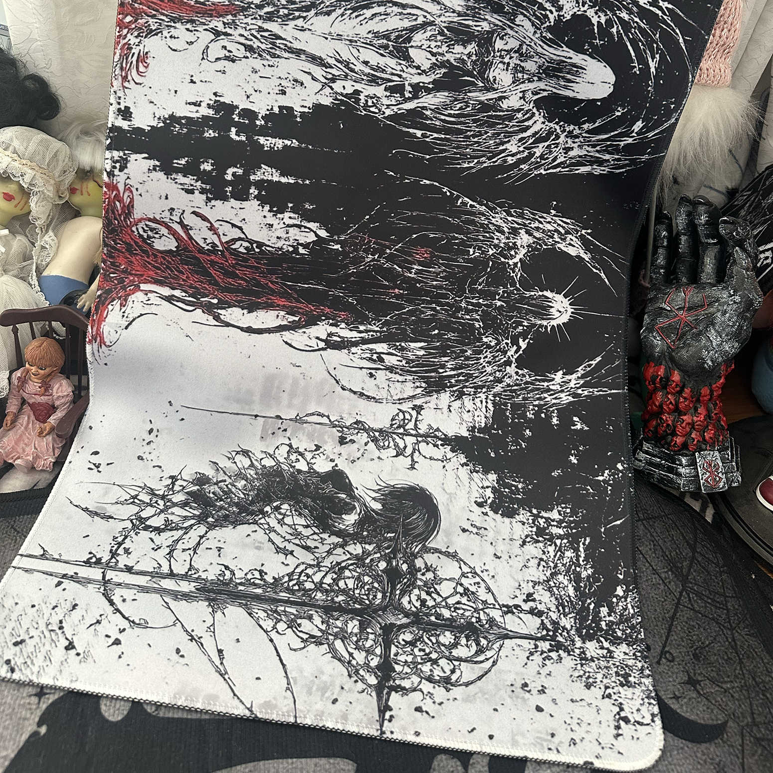 Dark Angel Art Design Large Si - Keyboard Gaming Black reseña y precio