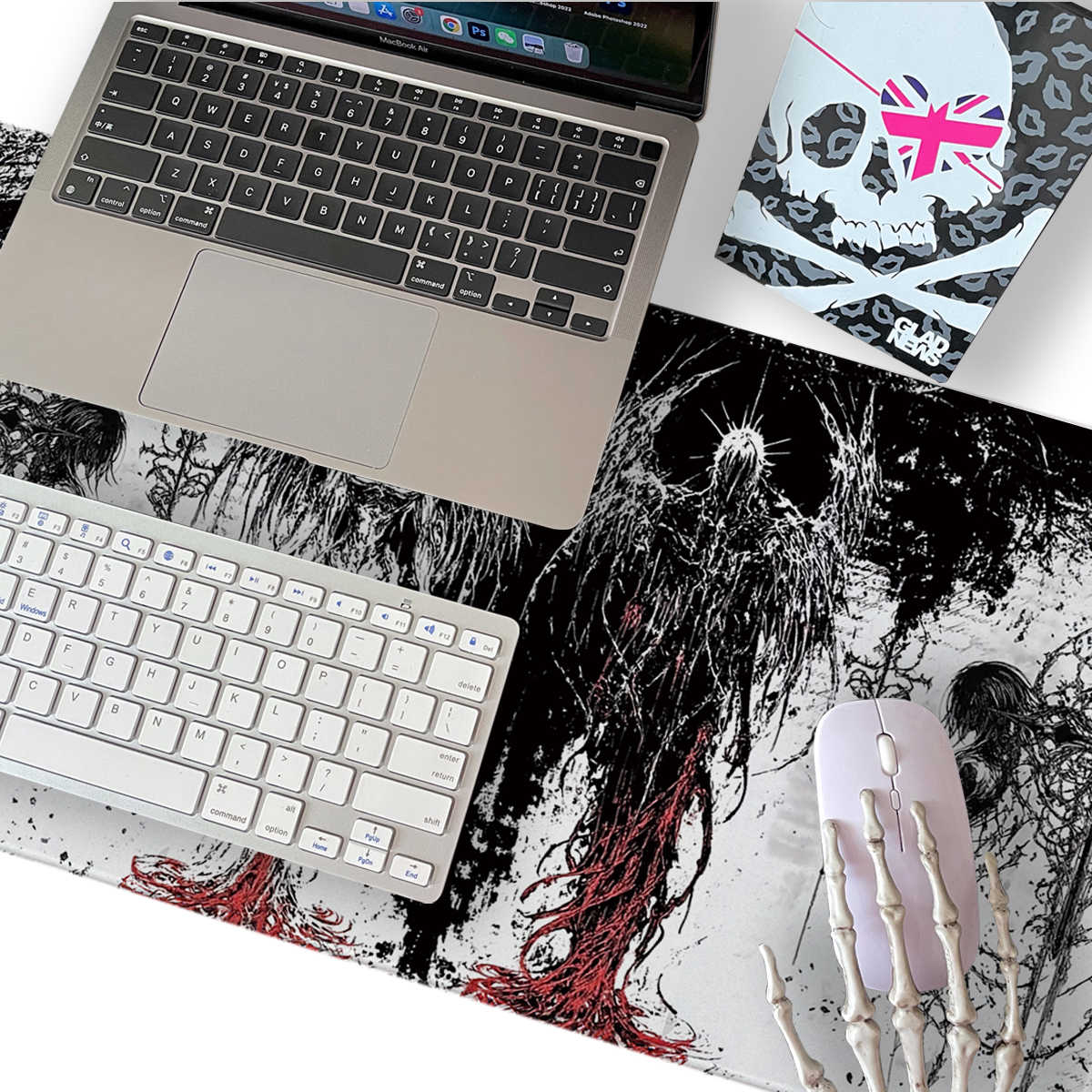 Dark Angel Art Design Large Si - Keyboard Gaming Black reseña y precio