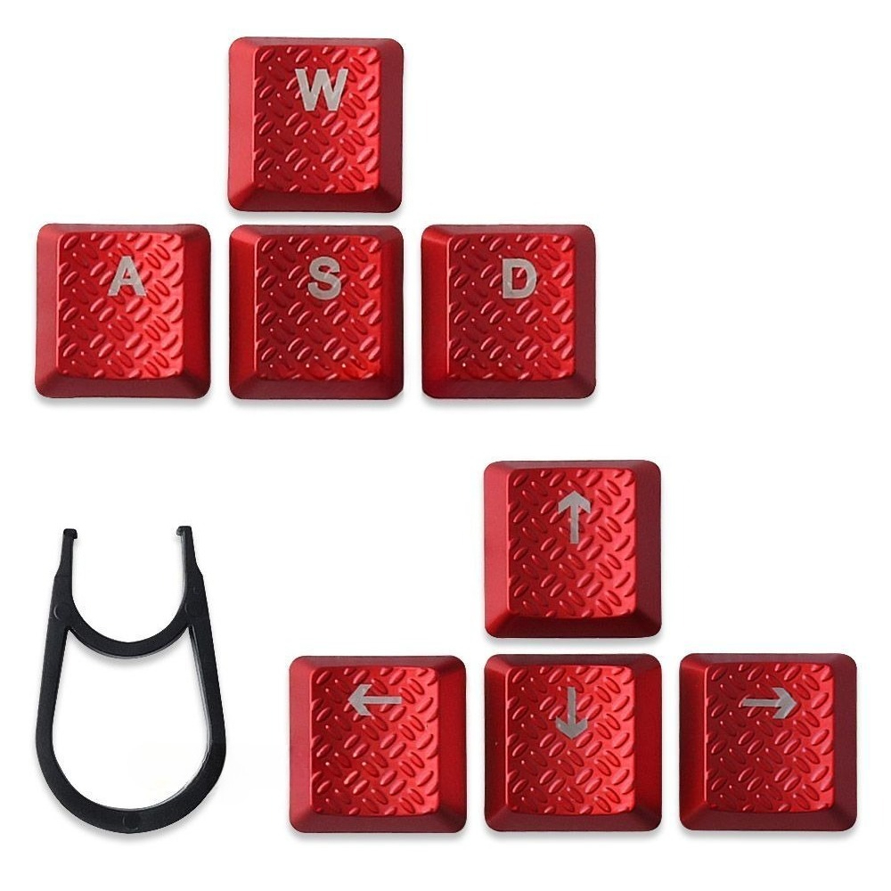 DIY Red translucent keycaps co - Gaming Keyboard Tkl reseña y precio