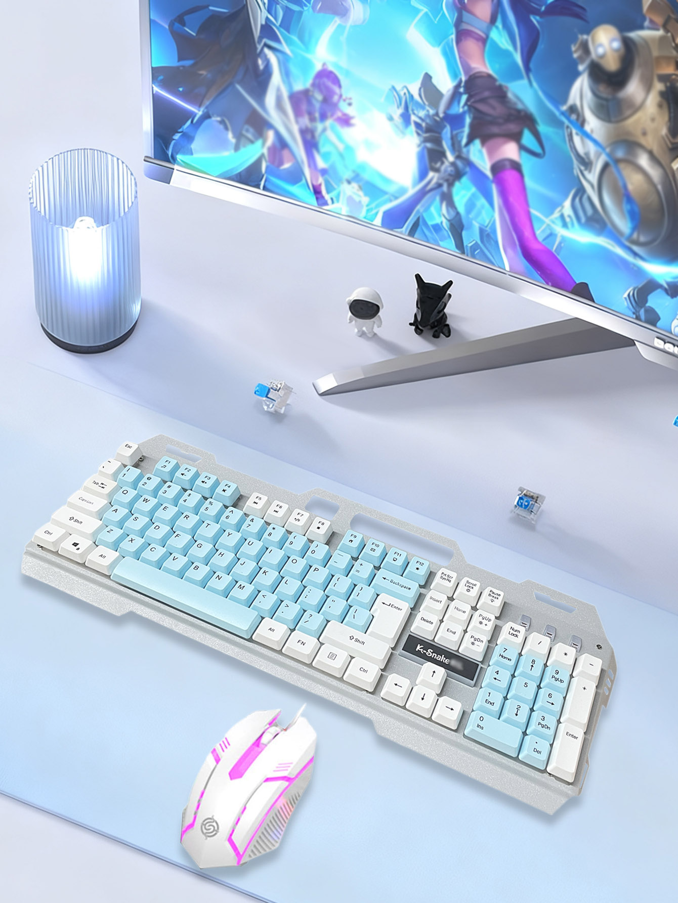 KM-520 wired keyboard and mous - Gaming Keyboard Not Working reseña y precio