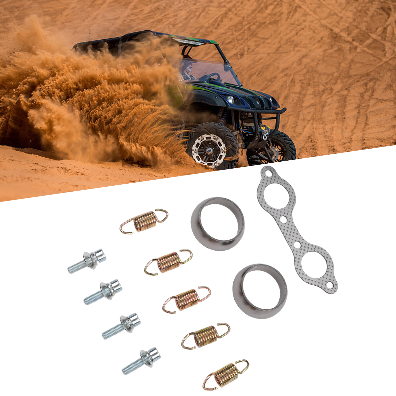 For Polaris Frontier Muffler G - Gasket Mount Kit reseña y precio