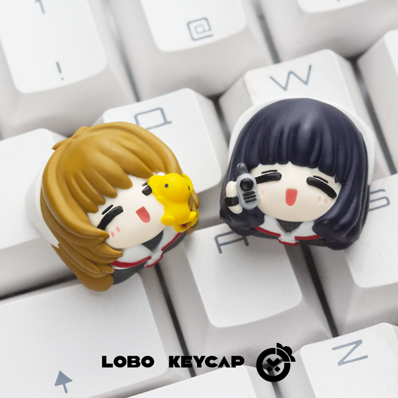 Anime Sakura Keycaps Hand-made - Gaming Keyboard Hand reseña y precio