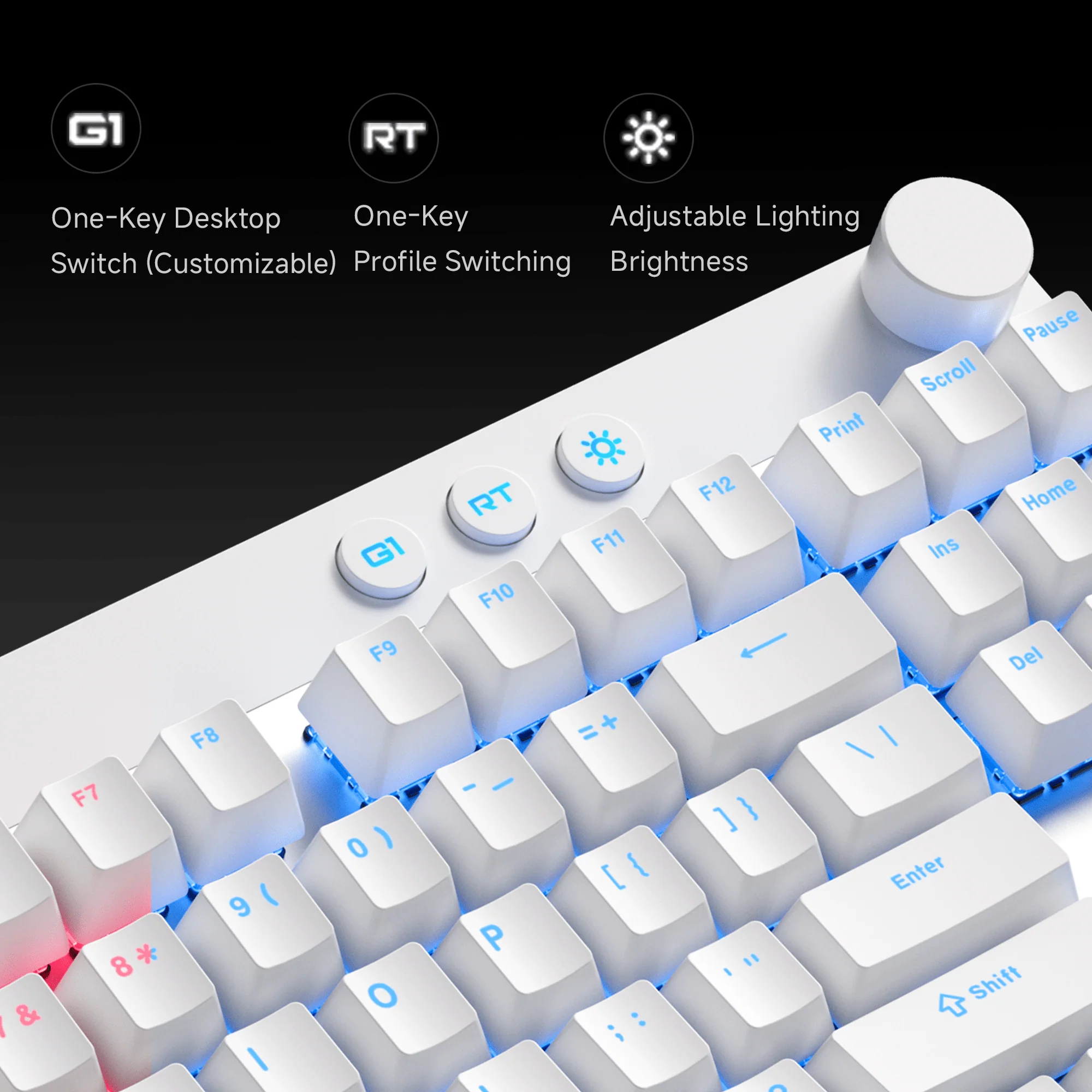 MCHOSE Mix 87 Magnetic Switch  - Gaming Keyboard Expensive reseña y precio