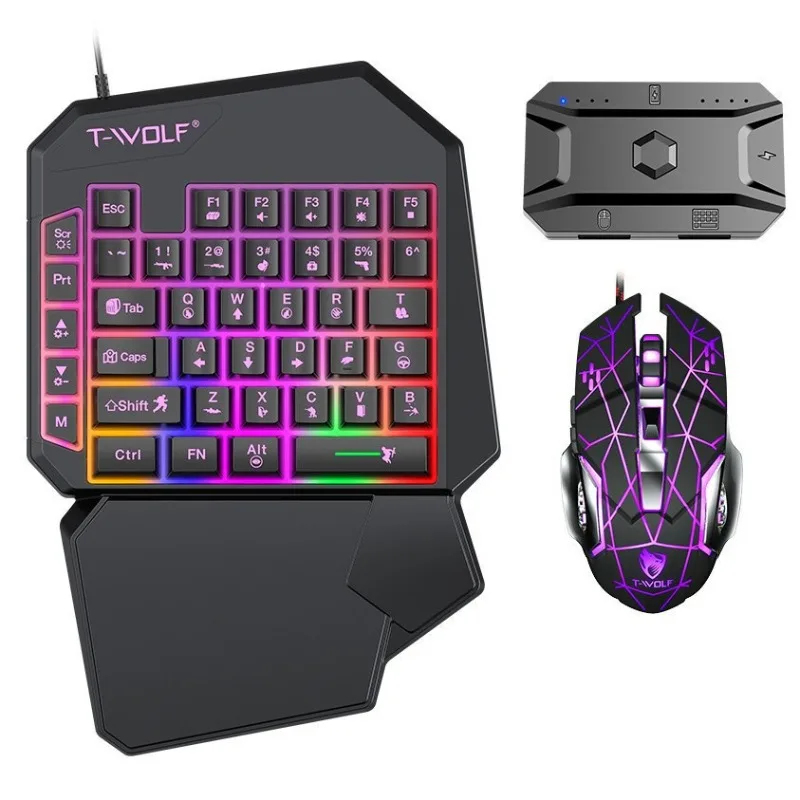 5 In 1 Set 35keys One Handedly - Gaming Keyboard 1 Hand reseña y precio