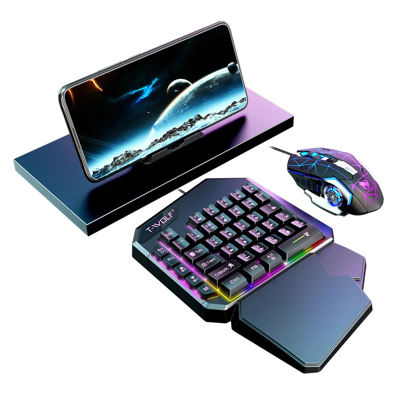 5 In 1 Set 35keys One Handedly - Gaming Keyboard 1 Hand reseña y precio