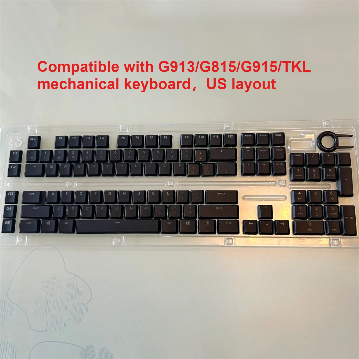 Transparent low axis keycaps c - Gaming Keyboard Tkl reseña y precio
