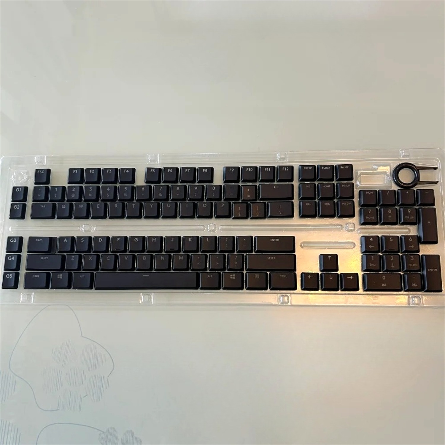 Transparent low axis keycaps c - Gaming Keyboard Tkl reseña y precio