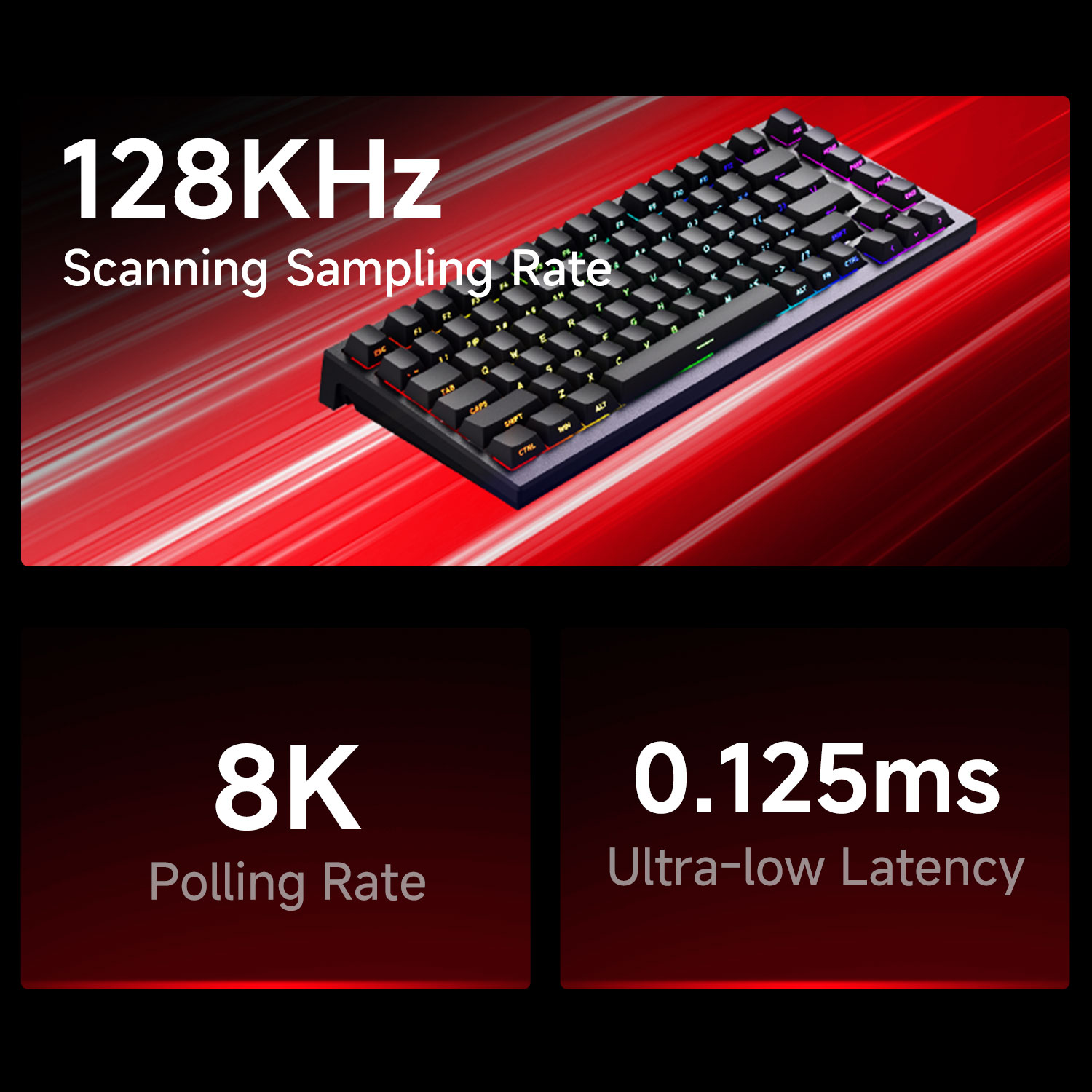 AKKO TAC75 HE Magnetic Switch  - Gaming Keyboard Expensive reseña y precio