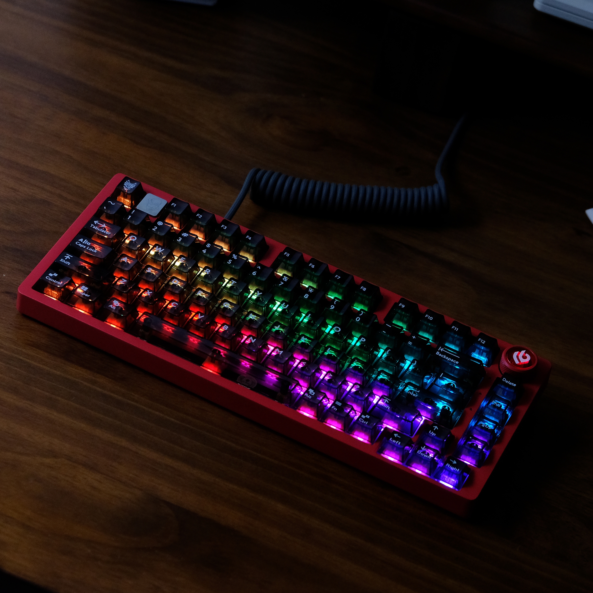 114 Keys Black Crystal Transpa - Keyboard Gaming Transparent reseña y precio
