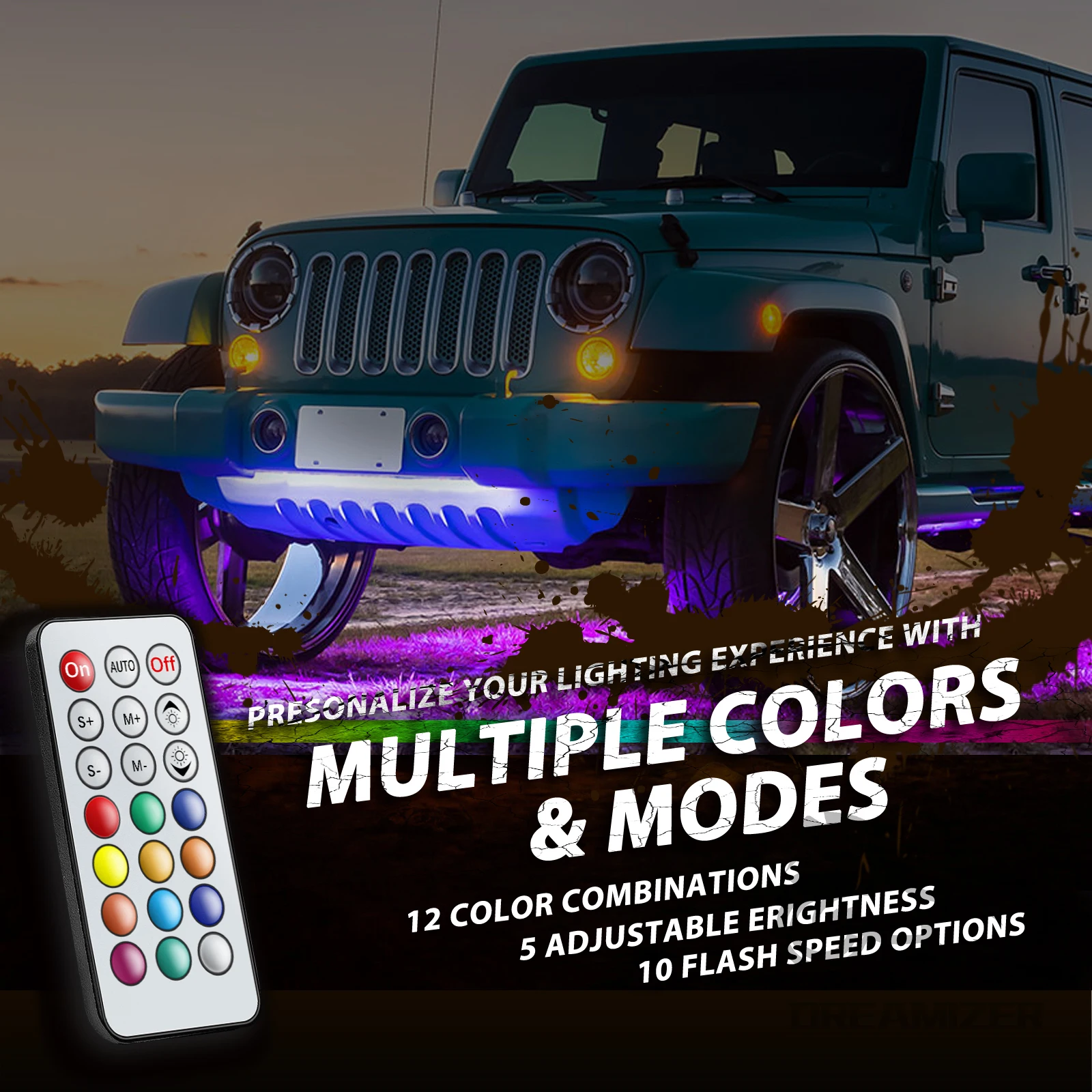 Car Flexible Underglow Strip L - Rgb Underglow Strip reseña y precio
