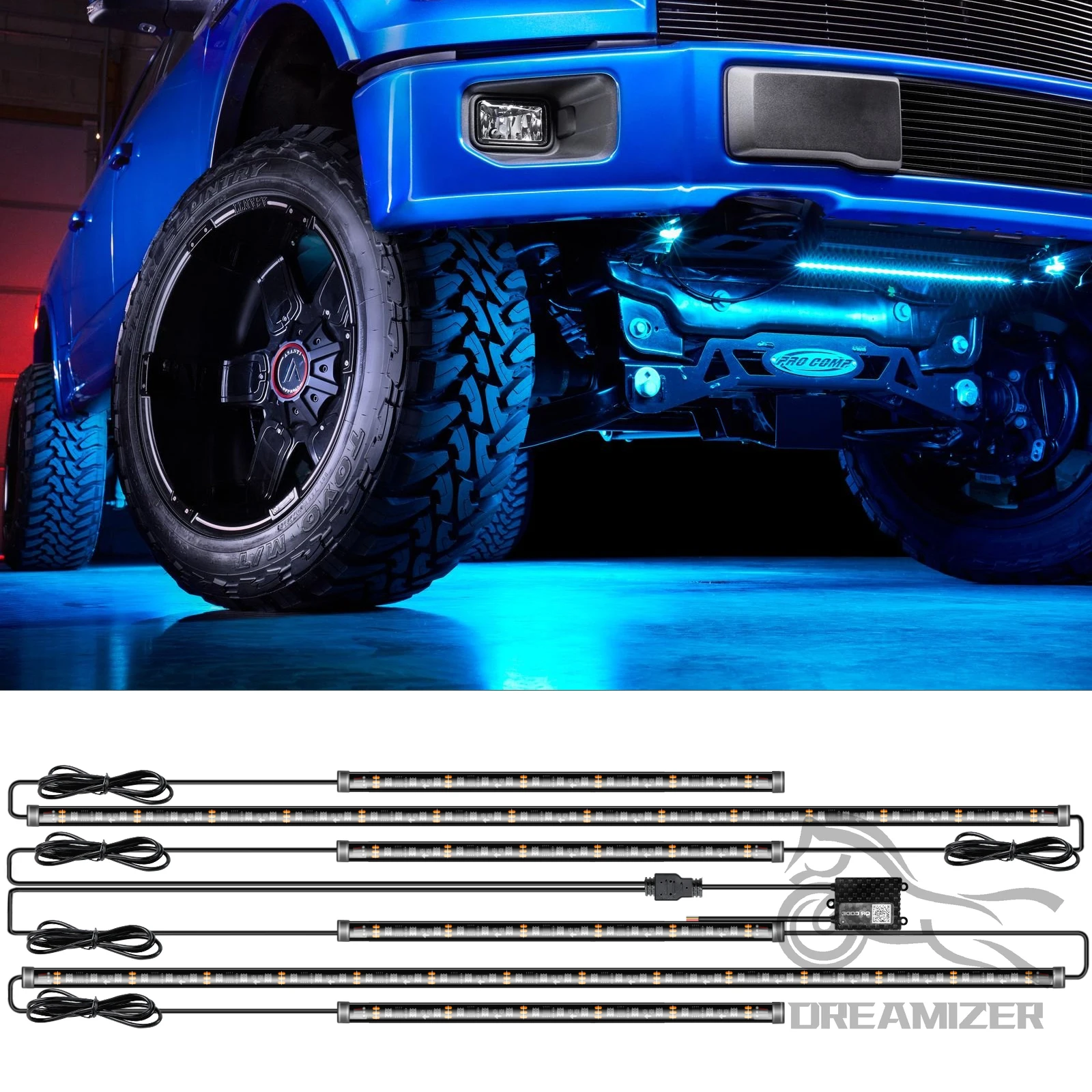 Car Flexible Underglow Strip L - Rgb Underglow Strip reseña y precio
