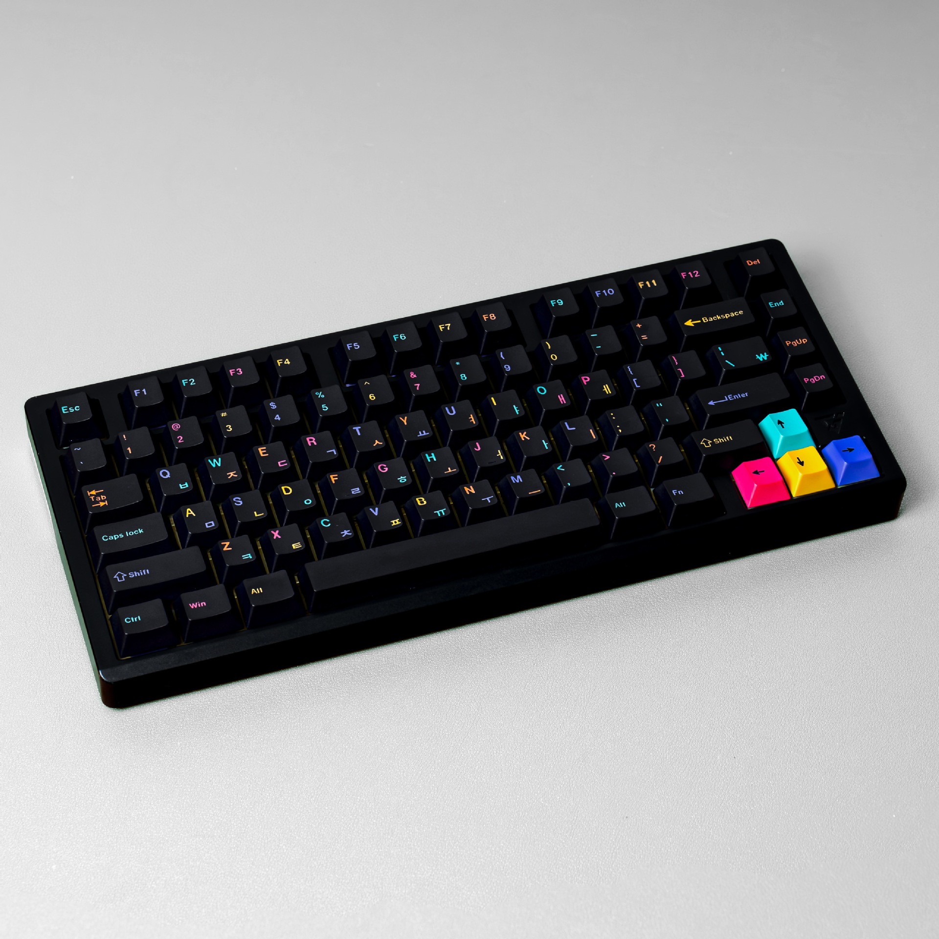 143 Keys Creative Keycaps PBT  - Keyboard Gaming Black reseña y precio