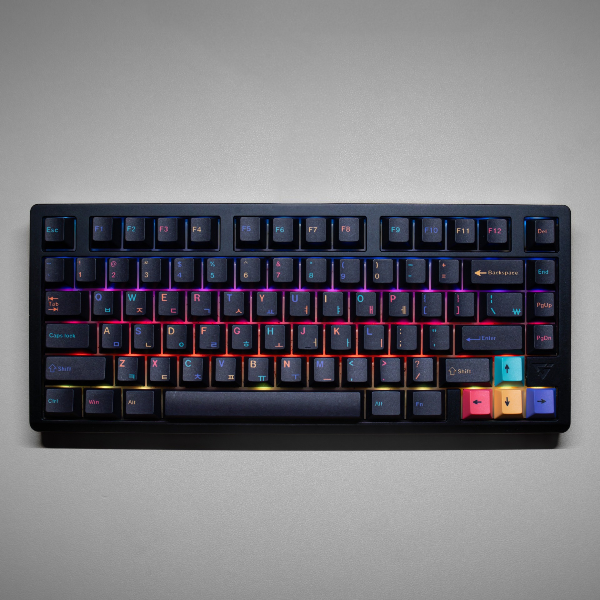 143 Keys Creative Keycaps PBT  - Keyboard Gaming Black reseña y precio