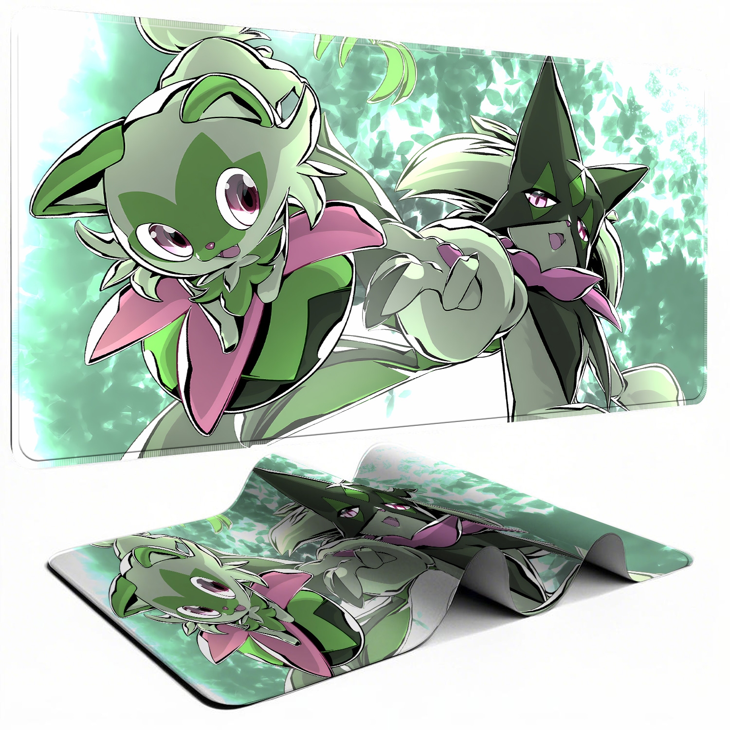 Kawaii Pokemon Meowscarada Gam - Gaming Keyboard Nearby reseña y precio