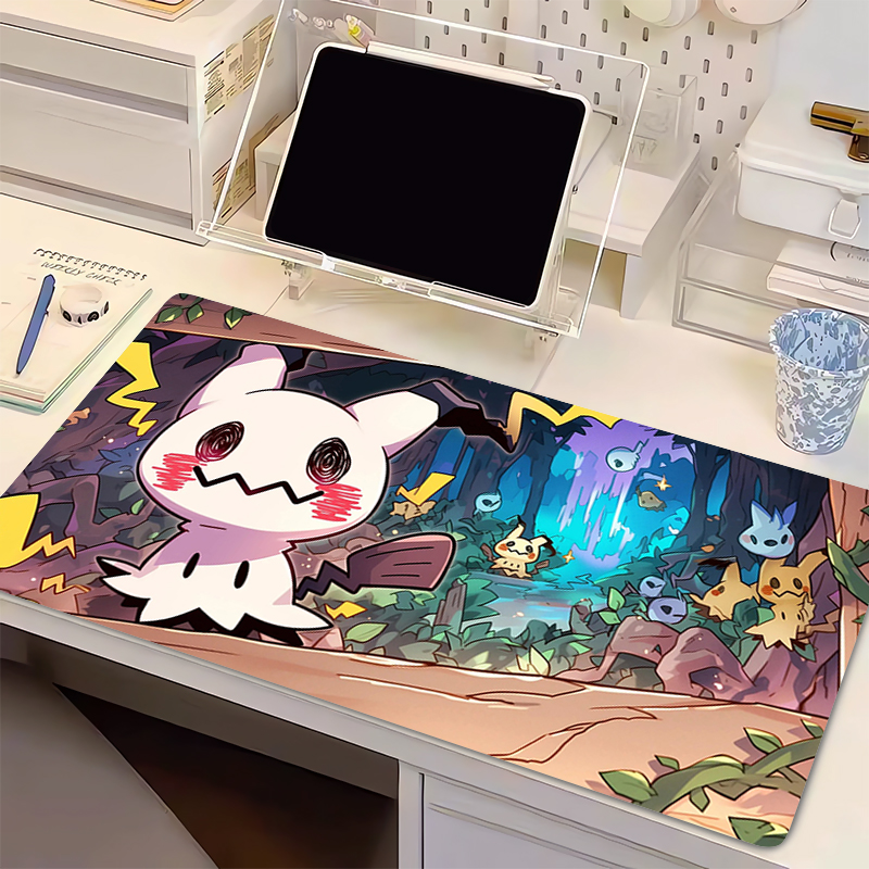Natural Rubber Mouse Pad Pokem - Gaming Keyboard Noise reseña y precio