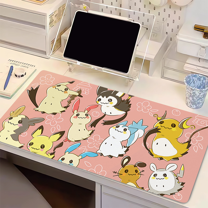 Natural Rubber Mouse Pad Pokem - Gaming Keyboard Noise reseña y precio