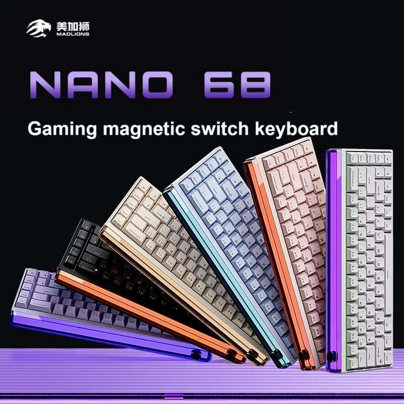 Madlions NANO 68/68 PRO Magnet - Gaming Keyboard Tkl reseña y precio