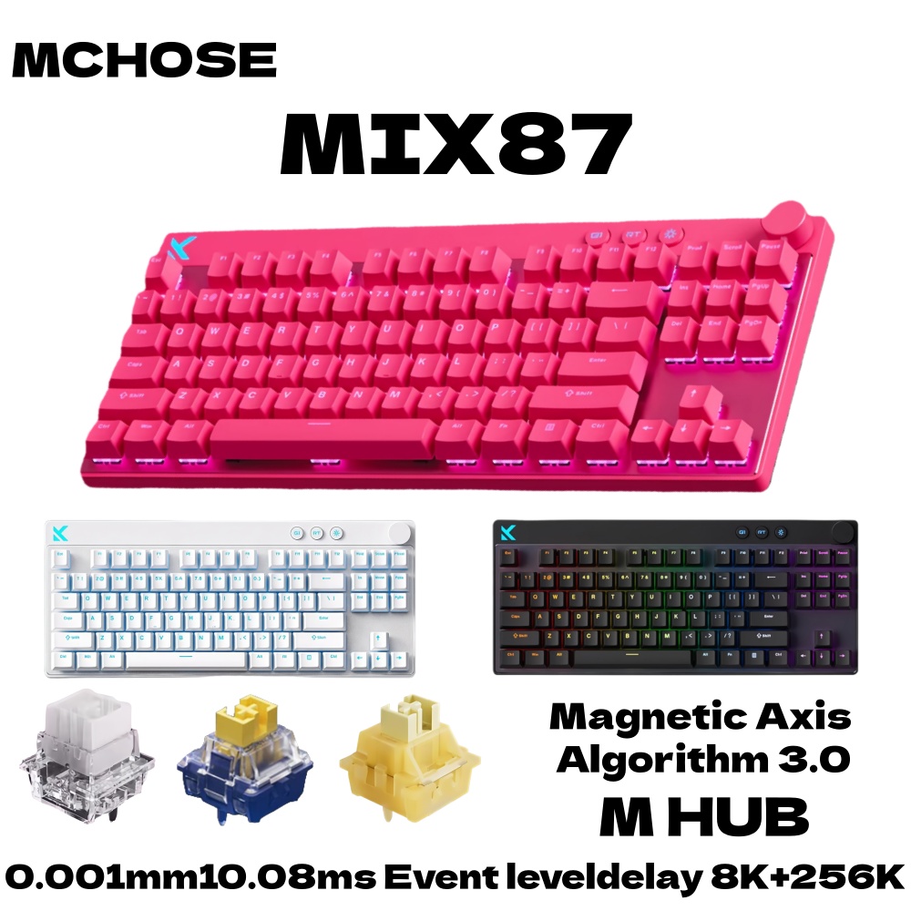 MCHOSE MIX87 Wired Gaming Keyb - Gaming Keyboard Expensive reseña y precio