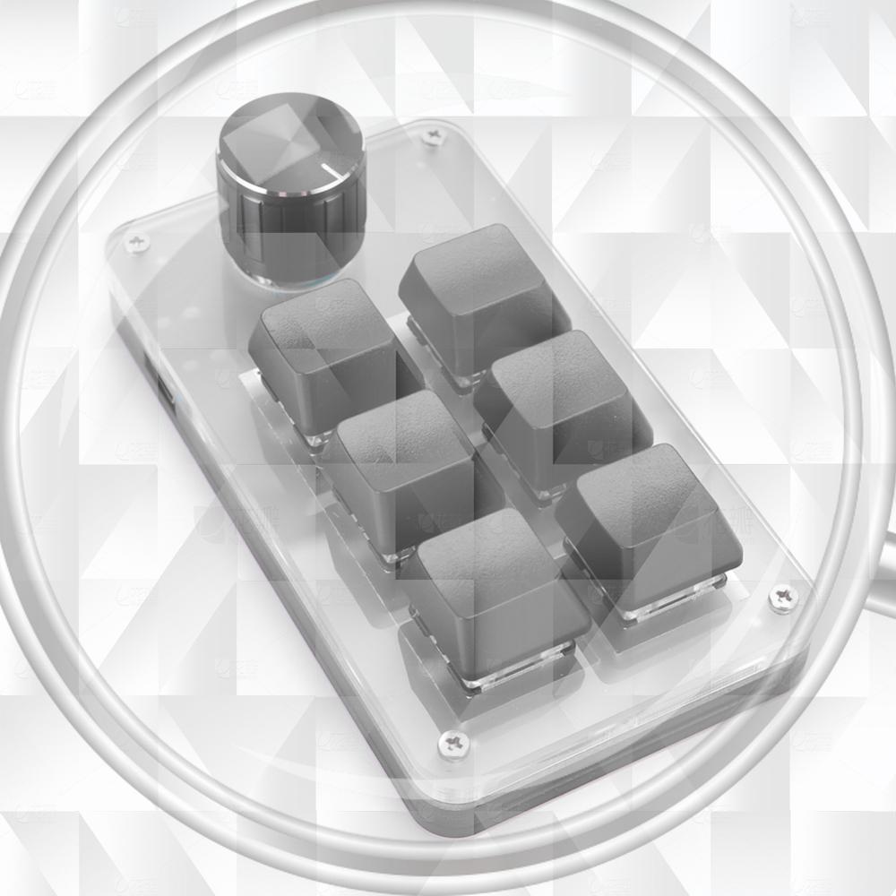 6 Key 1 Knob One Handed Mechan - Gaming Keyboard 1 Hand reseña y precio