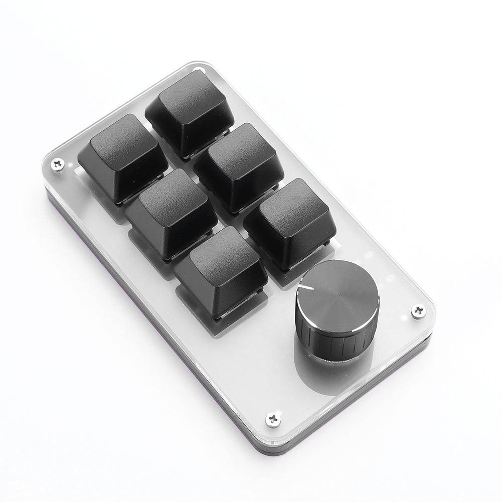 6 Key 1 Knob One Handed Mechan - Gaming Keyboard 1 Hand reseña y precio