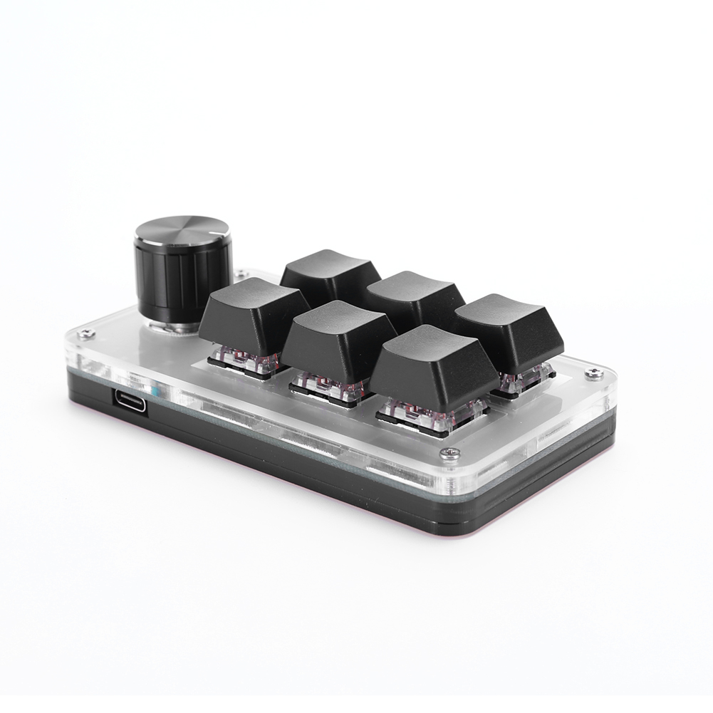 6 Key 1 Knob One Handed Mechan - Gaming Keyboard 1 Hand reseña y precio