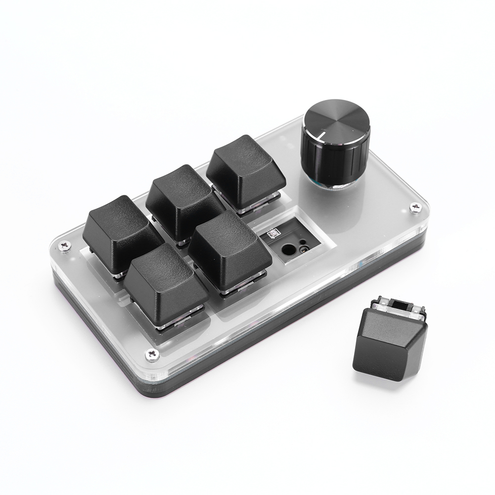 6 Key 1 Knob One Handed Mechan - Gaming Keyboard 1 Hand reseña y precio