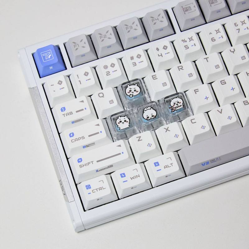 Chiikawa 4 Pcs Handmade Transp - Keyboard Gaming Transparent reseña y precio