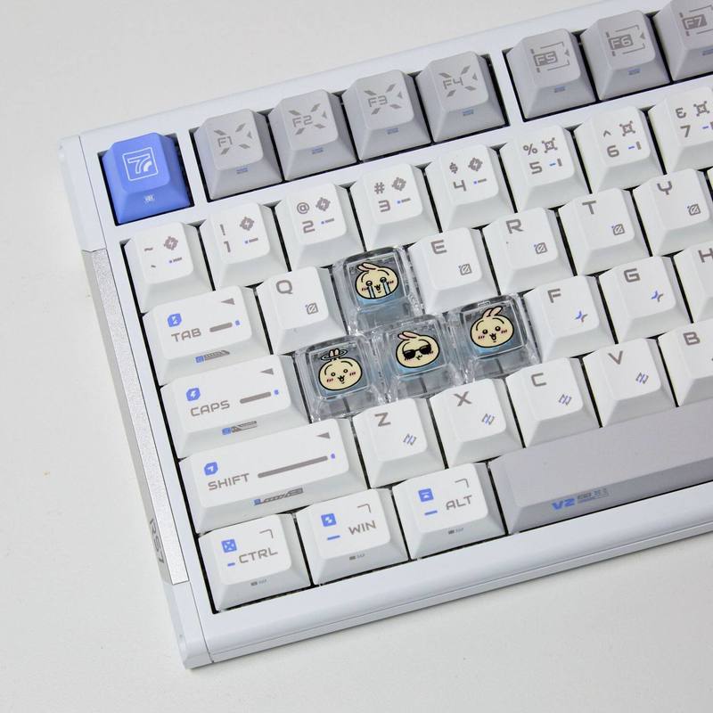 Chiikawa 4 Pcs Handmade Transp - Keyboard Gaming Transparent reseña y precio