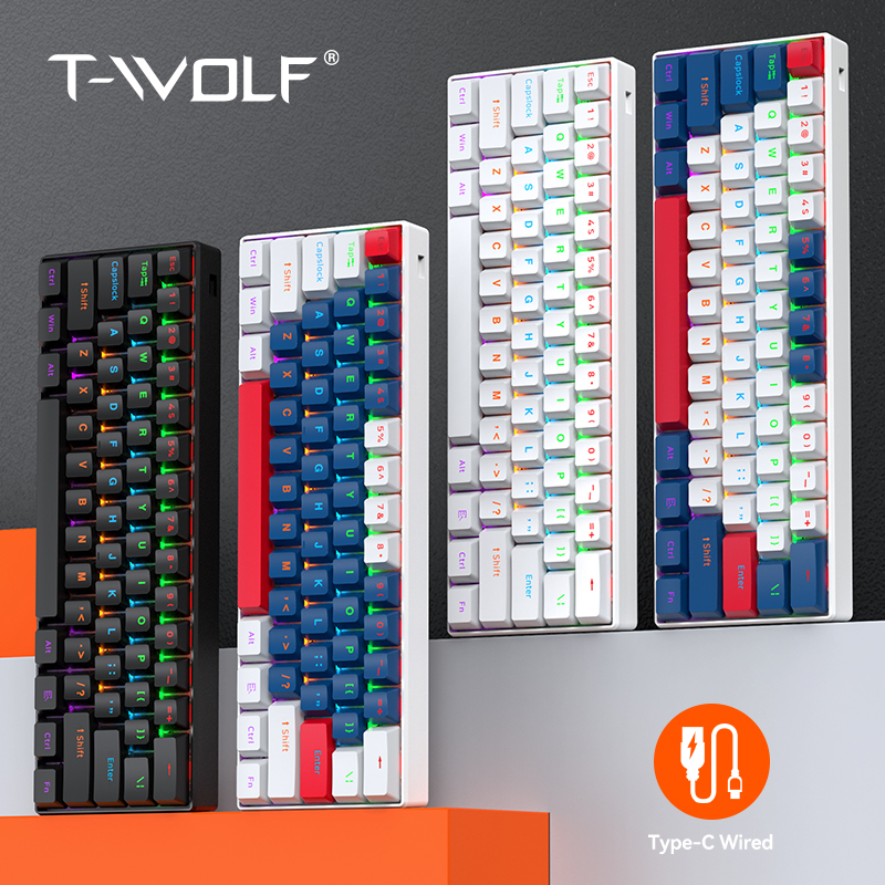 T-WOLF T60 Wired Gaming Keyboa - Gaming Keyboard Not Typing reseña y precio