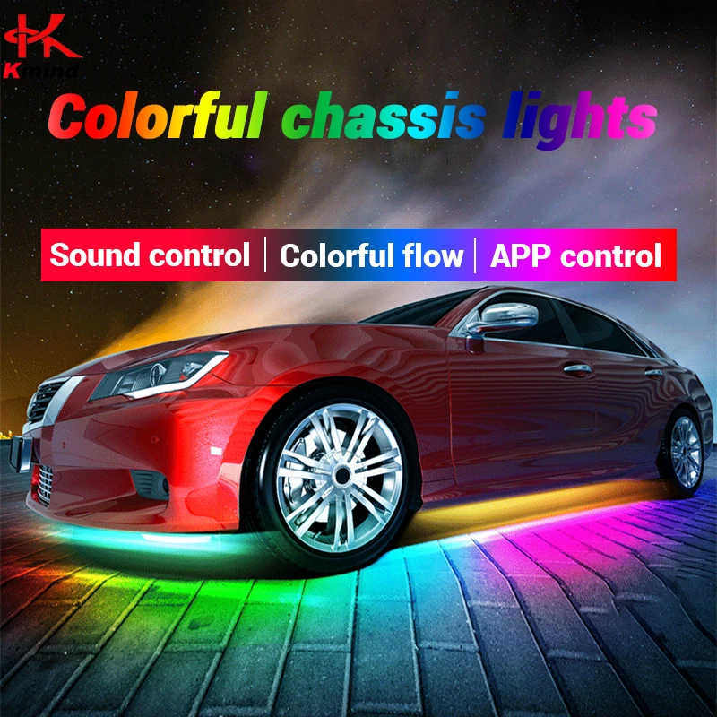 Car Underglow Neon LED Lights  - Rgb Underglow Strip reseña y precio