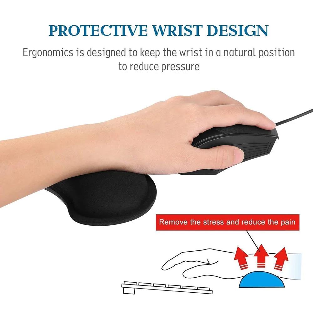 Keyboard Wrist Rest Pad Mouse  - Gaming Keyboard Hand reseña y precio