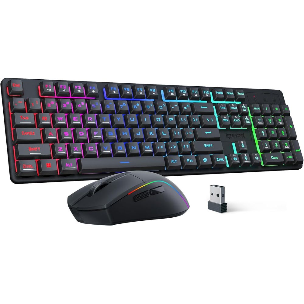 Wireless RGB Gaming Keyboard a - Gaming Keyboard Mouse Combo reseña y precio