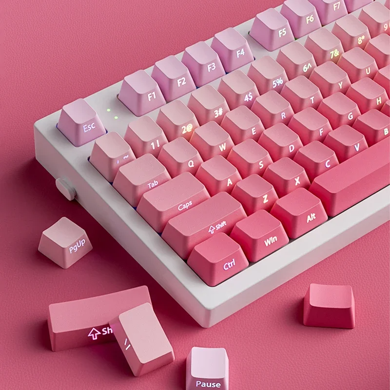 133 Keys Double Shot Shine Thr - Gaming Keyboard Typewriter reseña y precio