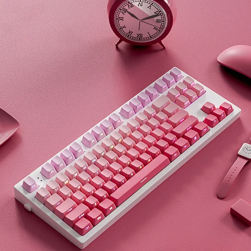 133 Keys Double Shot Shine Thr - Gaming Keyboard Typewriter reseña y precio