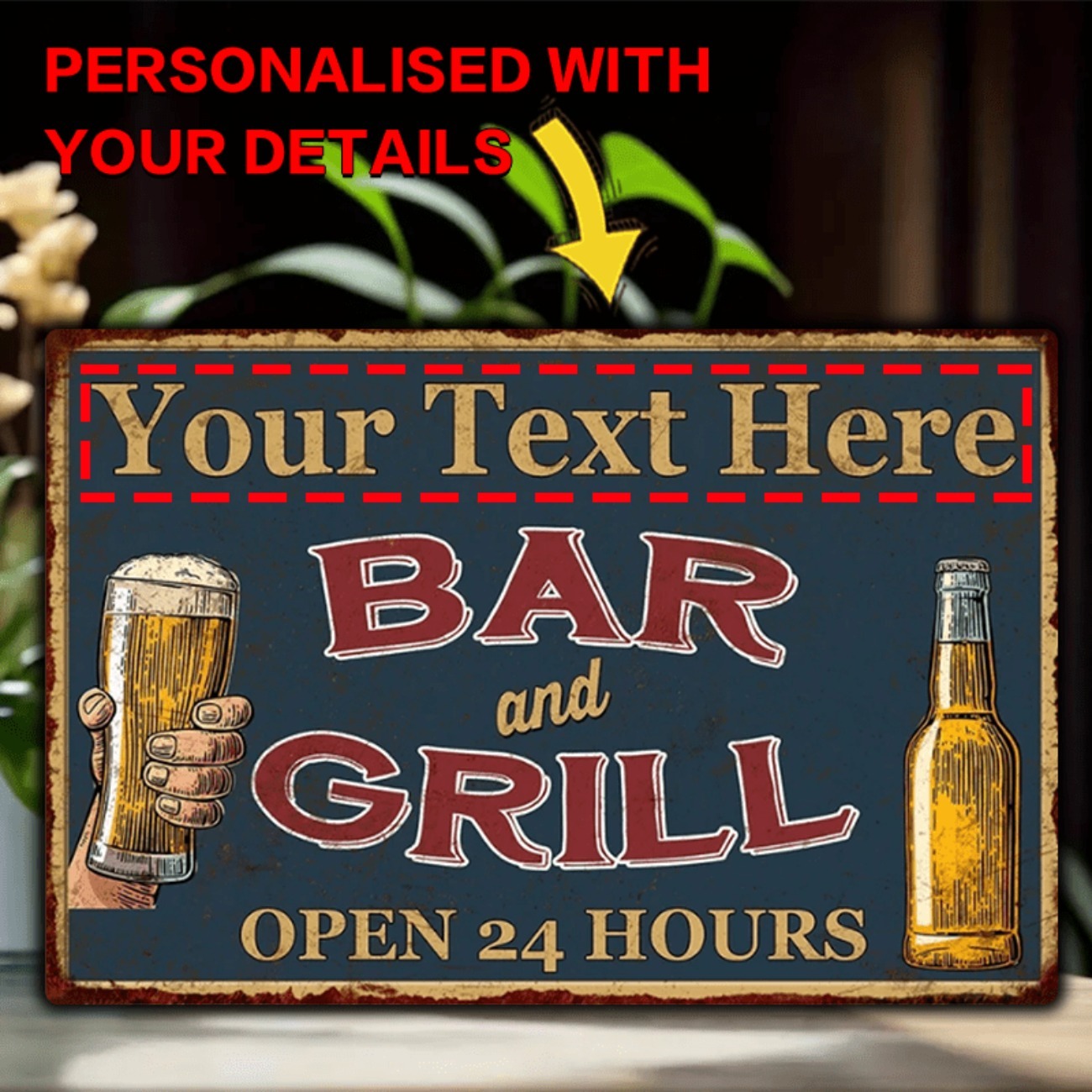 Customizable Bar & Grill Alumi - Brass Weight Plate reseña y precio