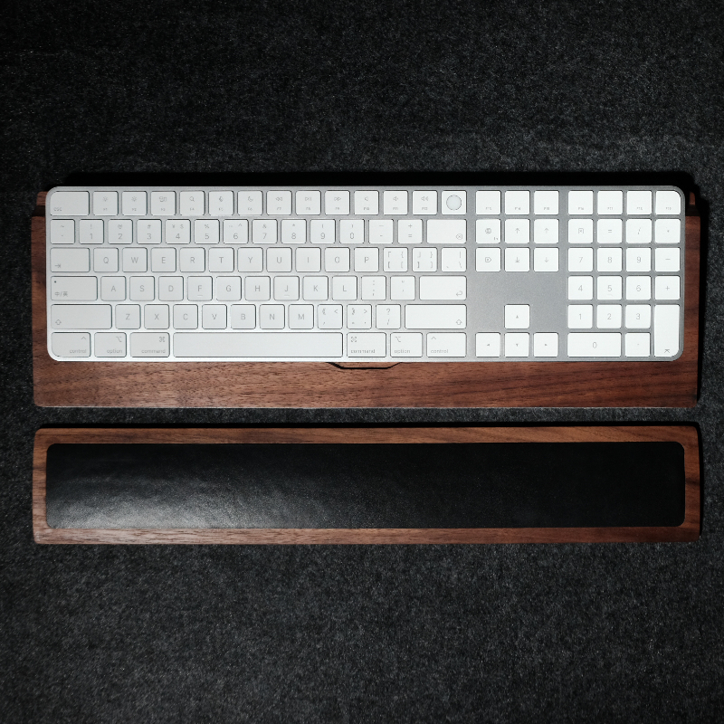 Woody Cowhide Palm Rest for Me - Gaming Keyboard Hand reseña y precio