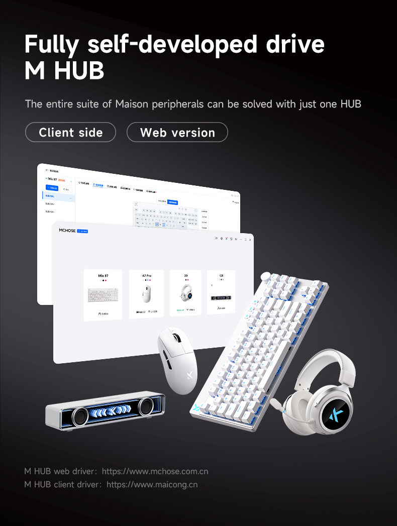MCHOSE MIX87 Magnetic Axis Key - Gaming Keyboard Expensive reseña y precio