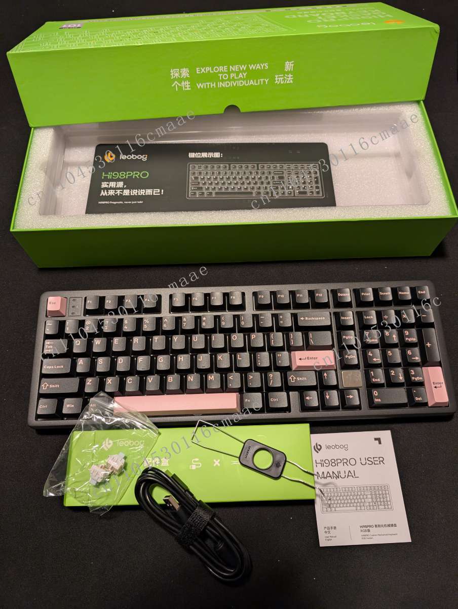 Hi98 Pro Aluminum Mechanical G - Gaming Keyboard Hand reseña y precio