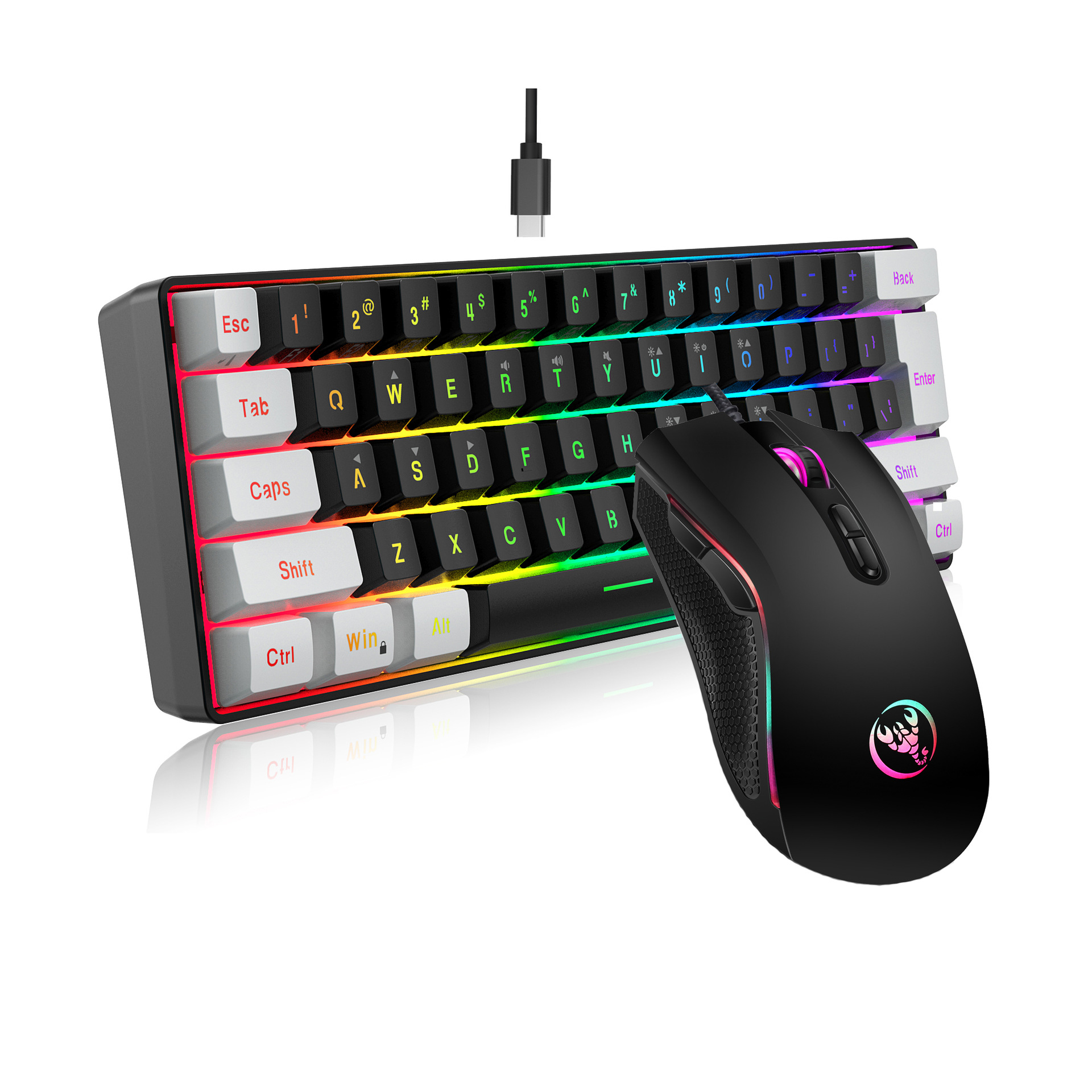 Gamer keyboard mouse combos te - Gaming Keyboard Mouse Combo reseña y precio