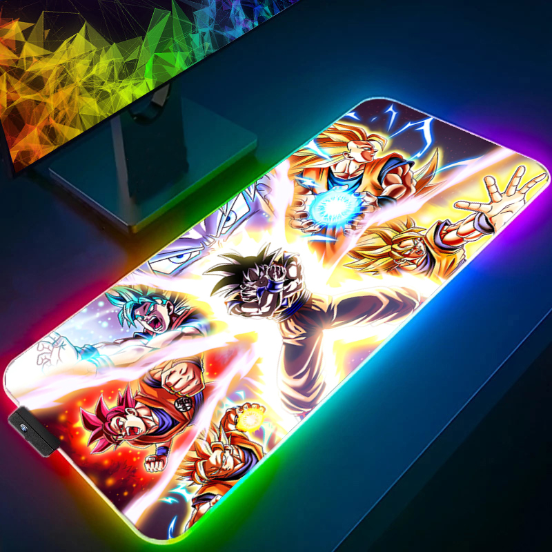 LED Mouse pad Dragon Ball Comp - Gaming Keyboard Nearby reseña y precio