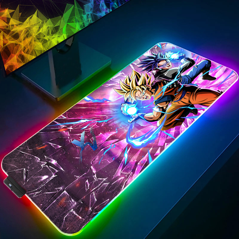 LED Mouse pad Dragon Ball Comp - Gaming Keyboard Nearby reseña y precio