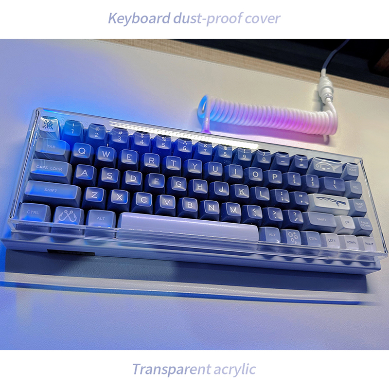 Acrylic Keyboard Clear Protect - Keyboard Gaming Transparent reseña y precio
