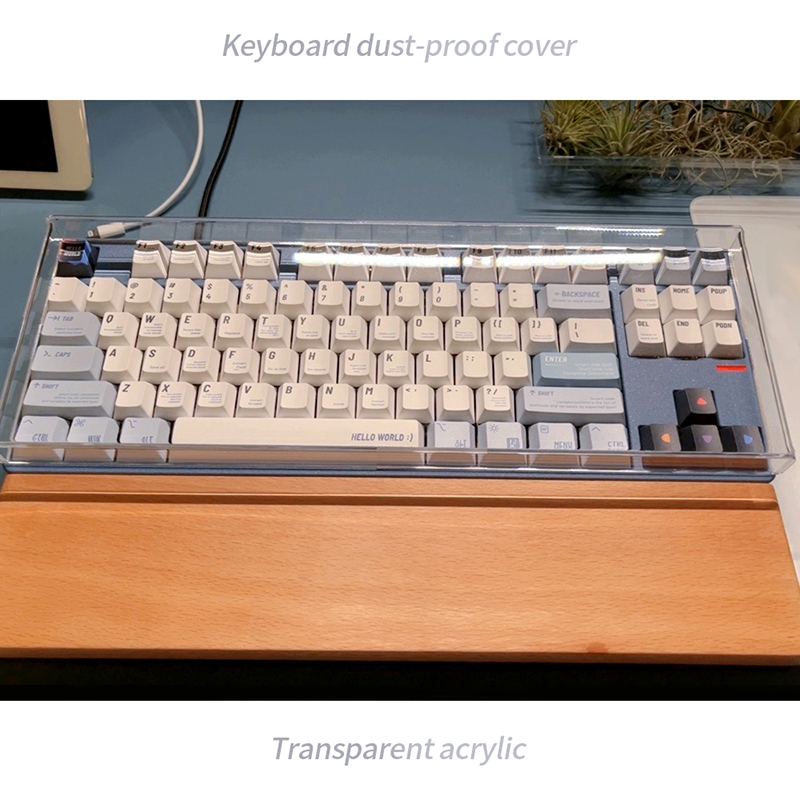 Acrylic Keyboard Clear Protect - Keyboard Gaming Transparent reseña y precio