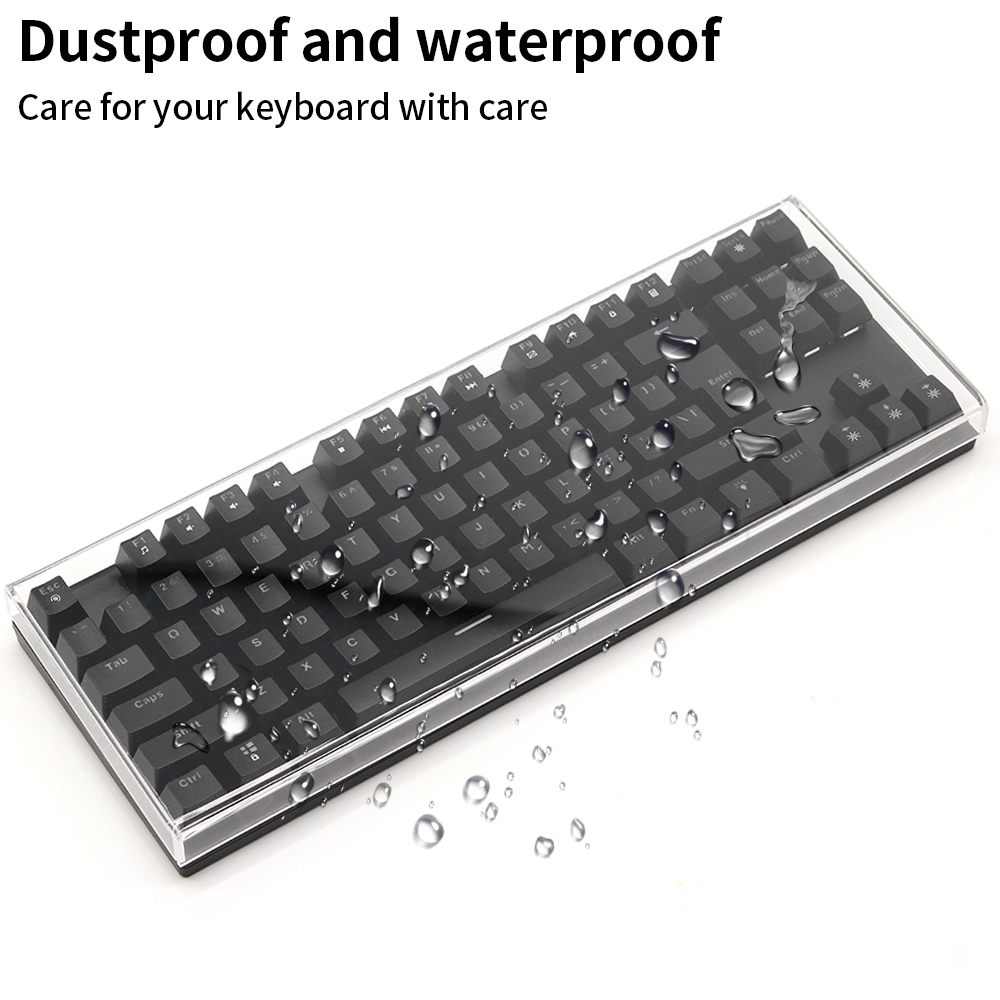 Acrylic Keyboard Clear Protect - Keyboard Gaming Transparent reseña y precio