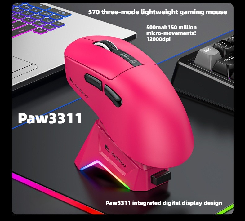 Wireless Bluetooth Gaming Mous - Gaming Keyboard 1 Hand reseña y precio
