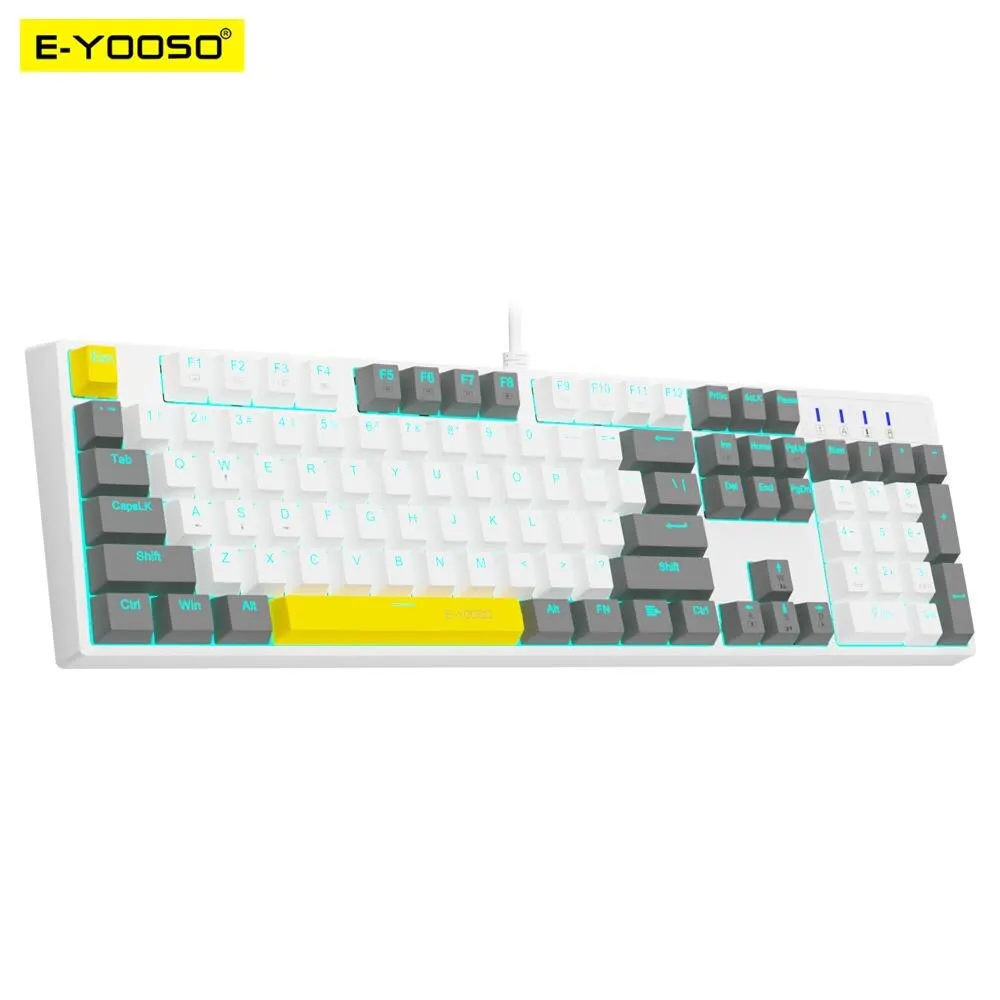 E-YOOSO Z14 USB Mechanical Gam - Gaming Keyboard E Yooso reseña y precio
